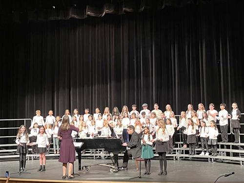 Students Performing at Concert
